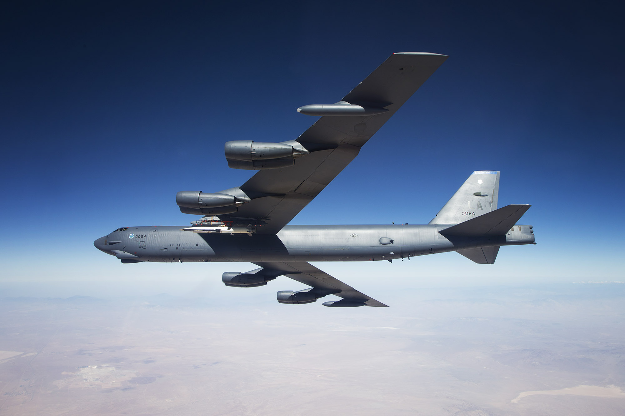 Boeing X-51 Waverider flying in the air