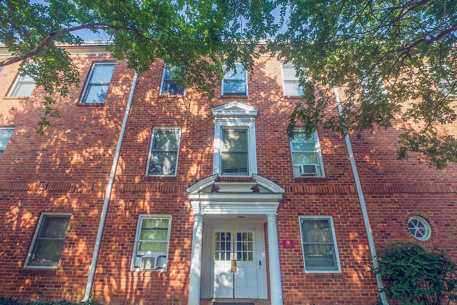 Lewis House entrance