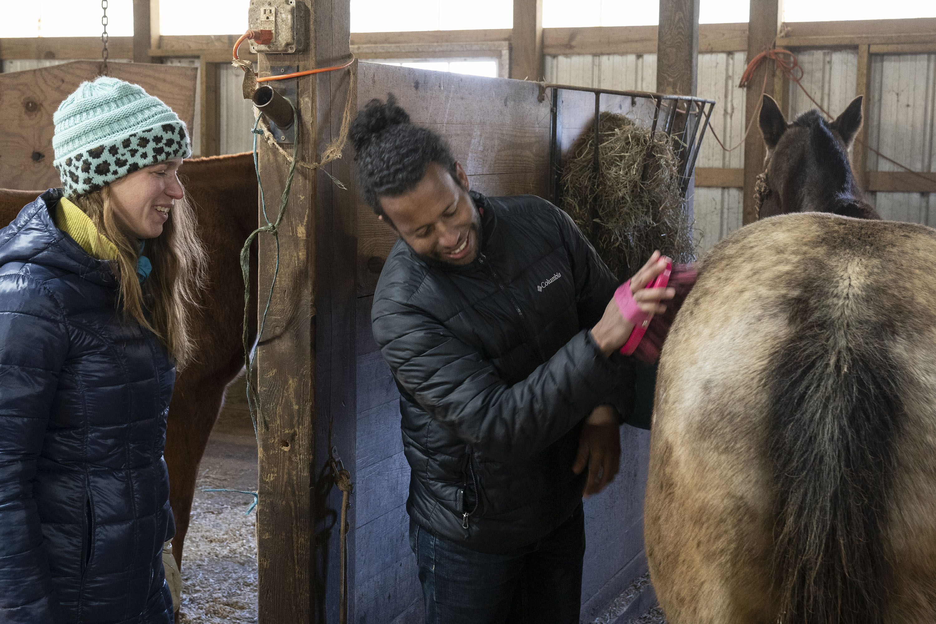 Jenny Germroth, a veteran polo player