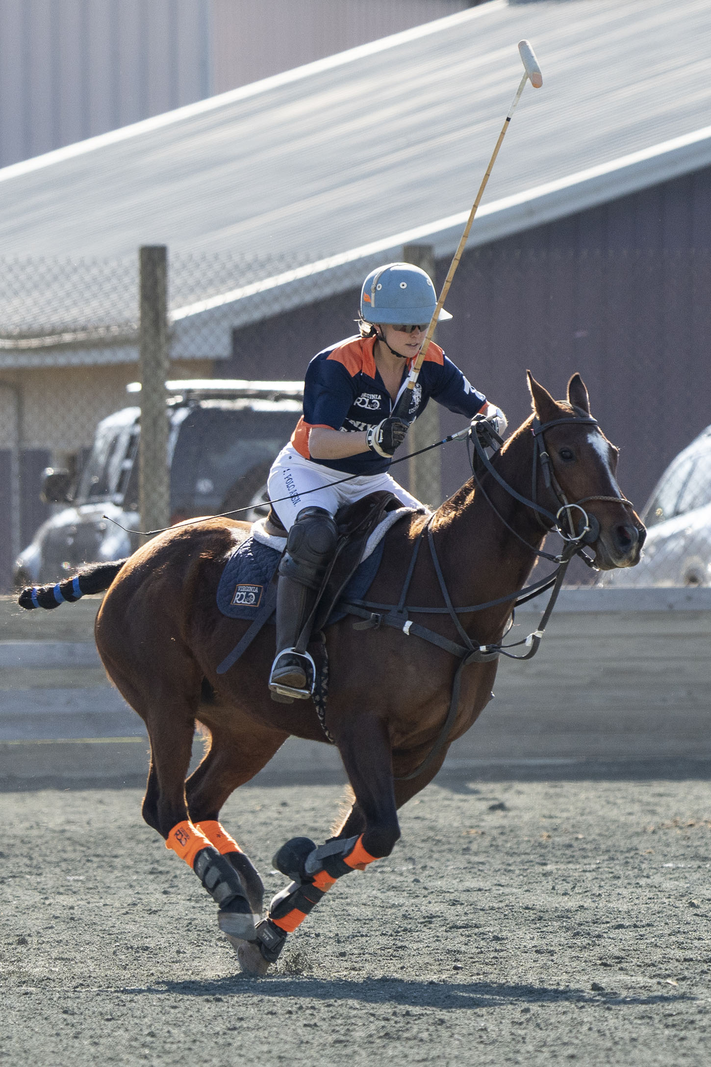 Katie Define of Charlottesville, captain of the women’s team and treasurer of the club